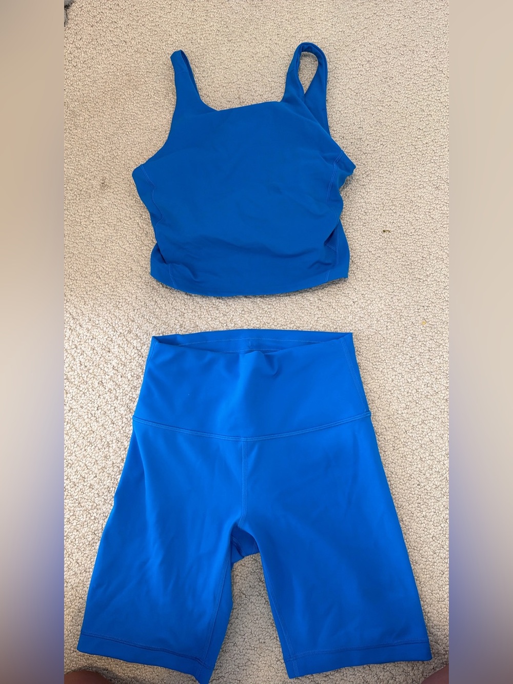 Lululemon wunder train set blue size 6